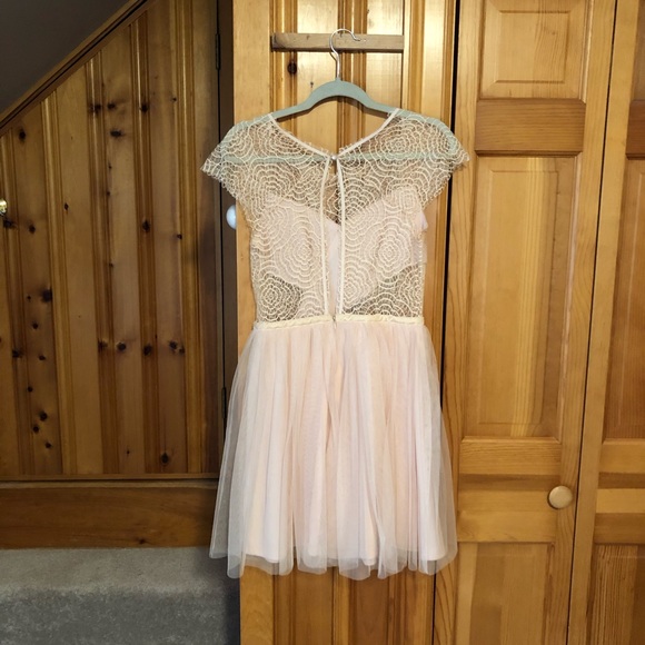 ASOS open back lace dress - Picture 2 of 3